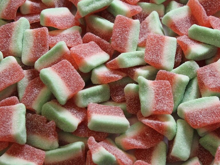 Proper Sweets Fizzy Watermelon Slices – Freddies Proper Sweets