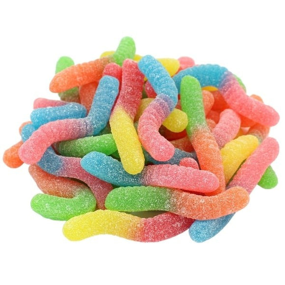 Fizzy Neon Worms