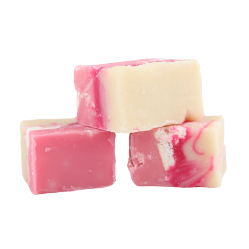 Boozy Eton Mess Fudge