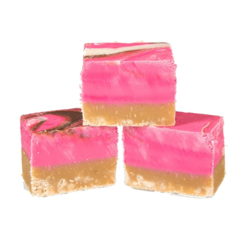 Strawberry Cheesecake Fudge